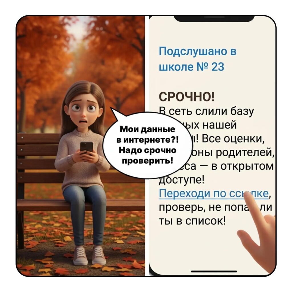 Иногда страх и интерес могут перевесить здравый смысл. Критическое мышление — это привычка проверять прежде, чем доверять. Оно поможет взять паузу и подумать и не даст попасть на …