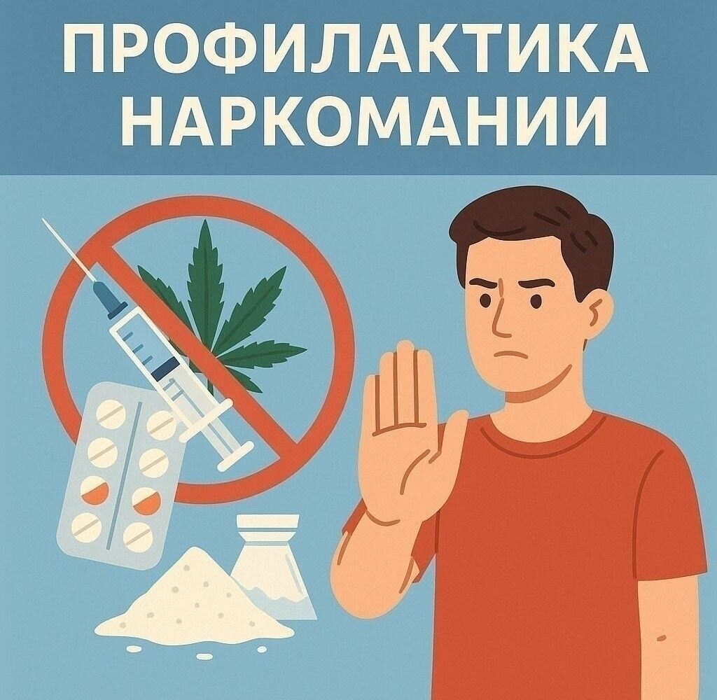 ️Употребление наркотических средств и психотропных веществ оказывает негативное воздействие на все системы организма человека, что может привести к развитию серьезных заболеваний,…