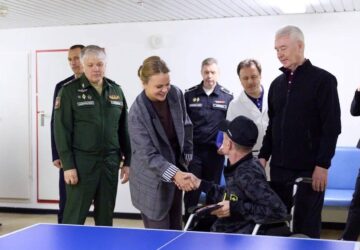 Статс-секретарь – заместитель Министра обороны Российской Федерации, председатель Государственного фонда «Защитники Отечества» Анна Цивилева и мэр Москвы Сергей Собянин посетили Г…
