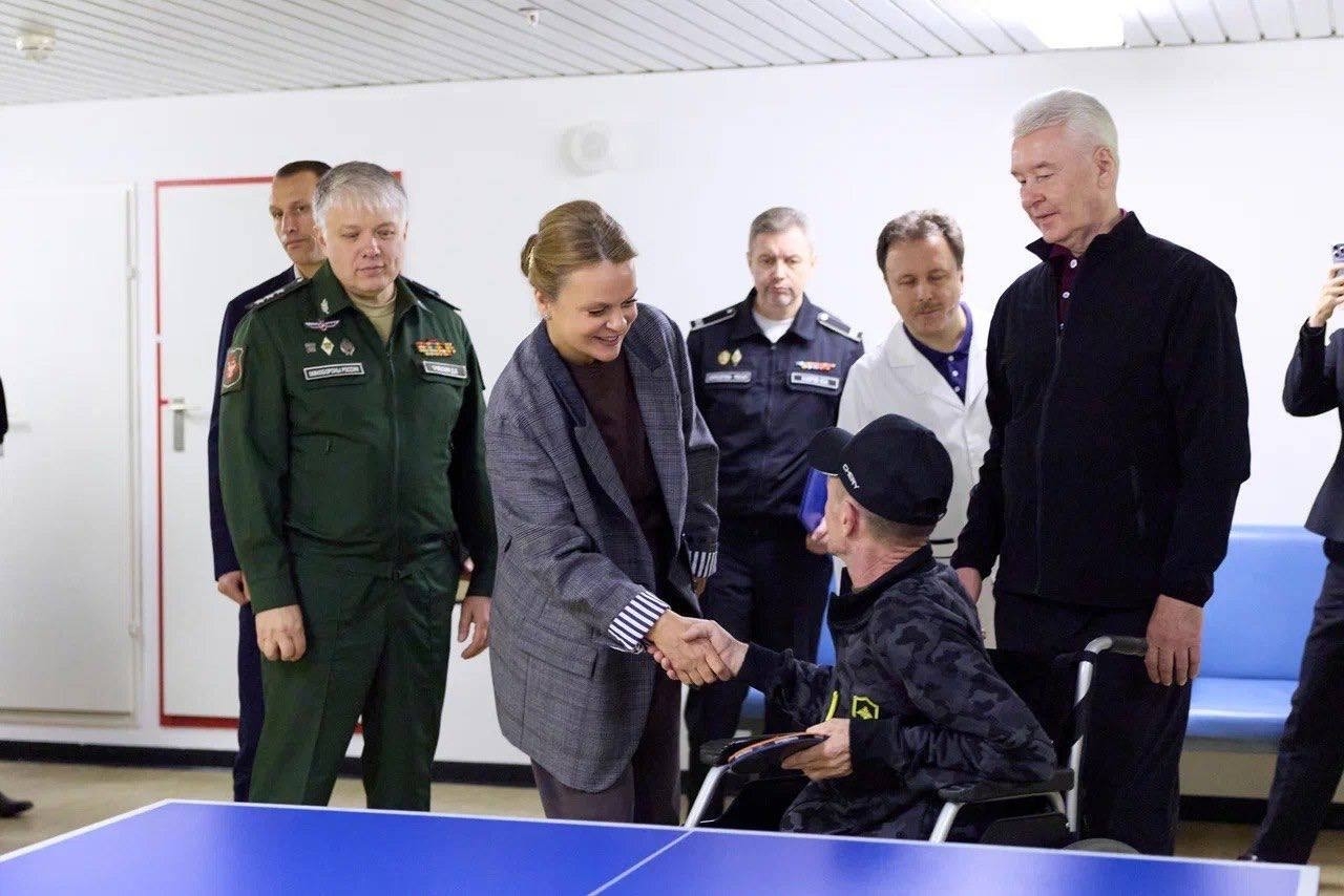 Статс-секретарь – заместитель Министра обороны Российской Федерации, председатель Государственного фонда «Защитники Отечества» Анна Цивилева и мэр Москвы Сергей Собянин посетили Г…